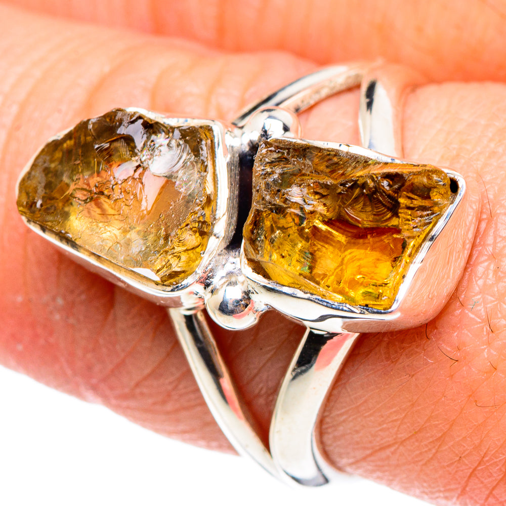 Citrine Rings handcrafted by Anasilvercos - RING94342