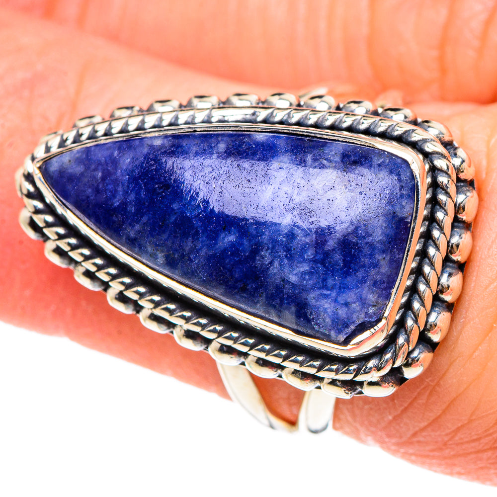 Sodalite Rings handcrafted by Anasilvercos - RING94357