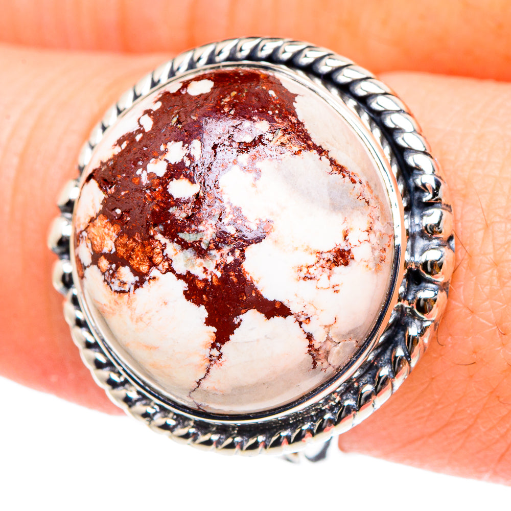 Wild Horse Jasper Rings handcrafted by Anasilvercos - RING94362