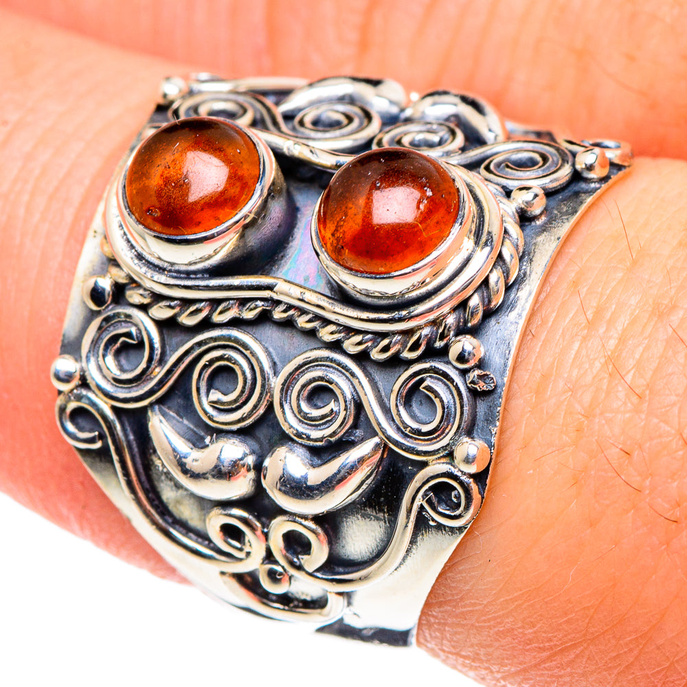 Carnelian Rings handcrafted by Anasilvercos - RING94384