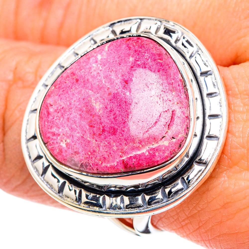 Rhodochrosite Rings handcrafted by Anasilvercos - RING94440