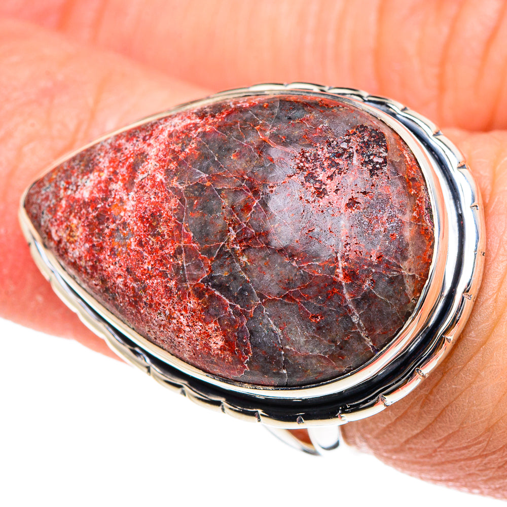 Wild Horse Jasper Rings handcrafted by Anasilvercos - RING94446