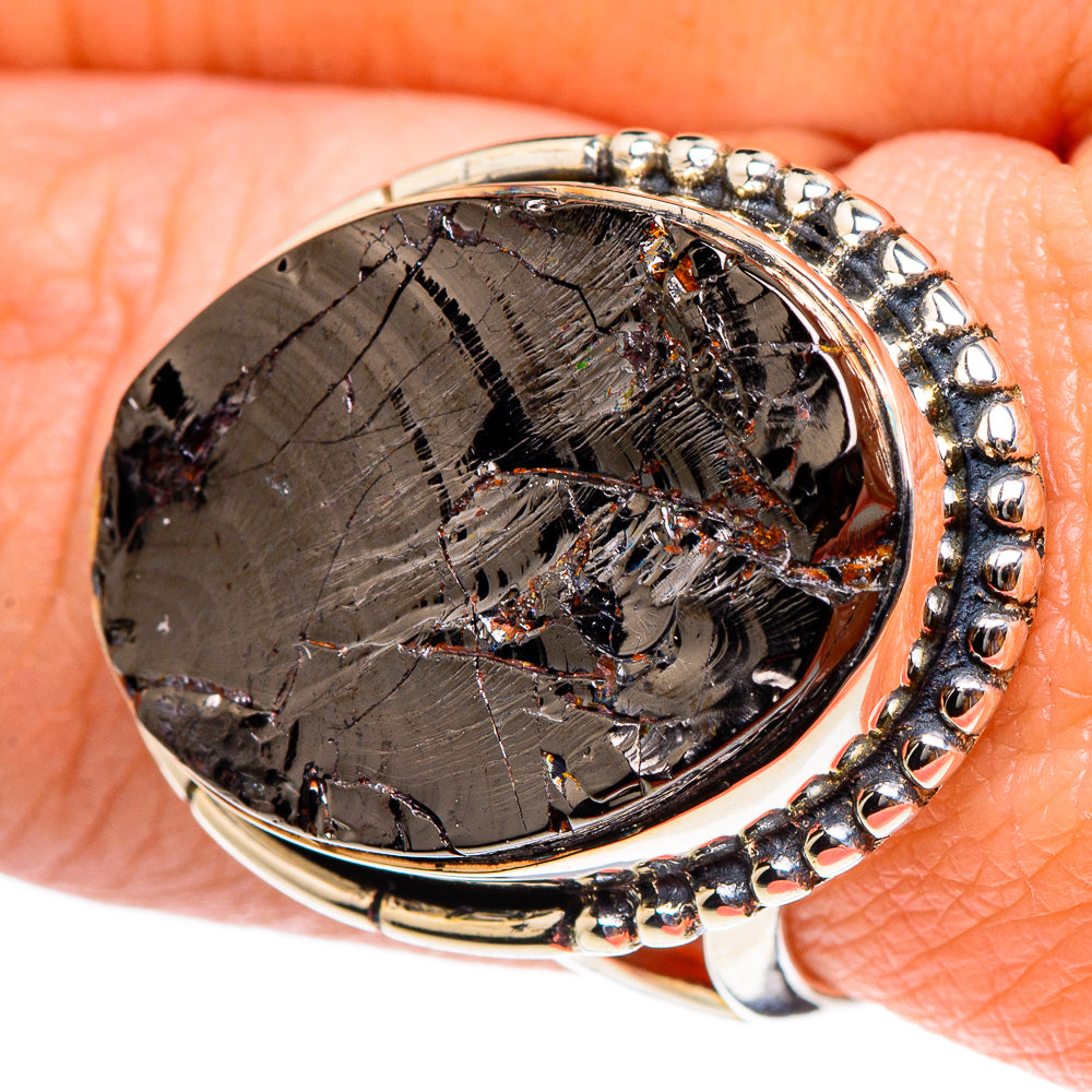 Shungite Rings handcrafted by Anasilvercos - RING94448