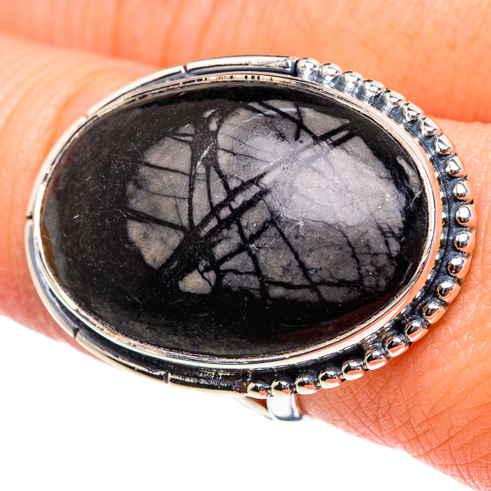 Picasso Jasper Rings handcrafted by Anasilvercos - RING94449