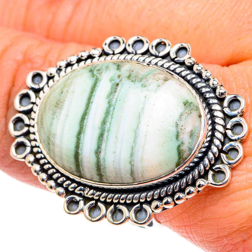 Ocean Jasper Rings handcrafted by Anasilvercos - RING94472