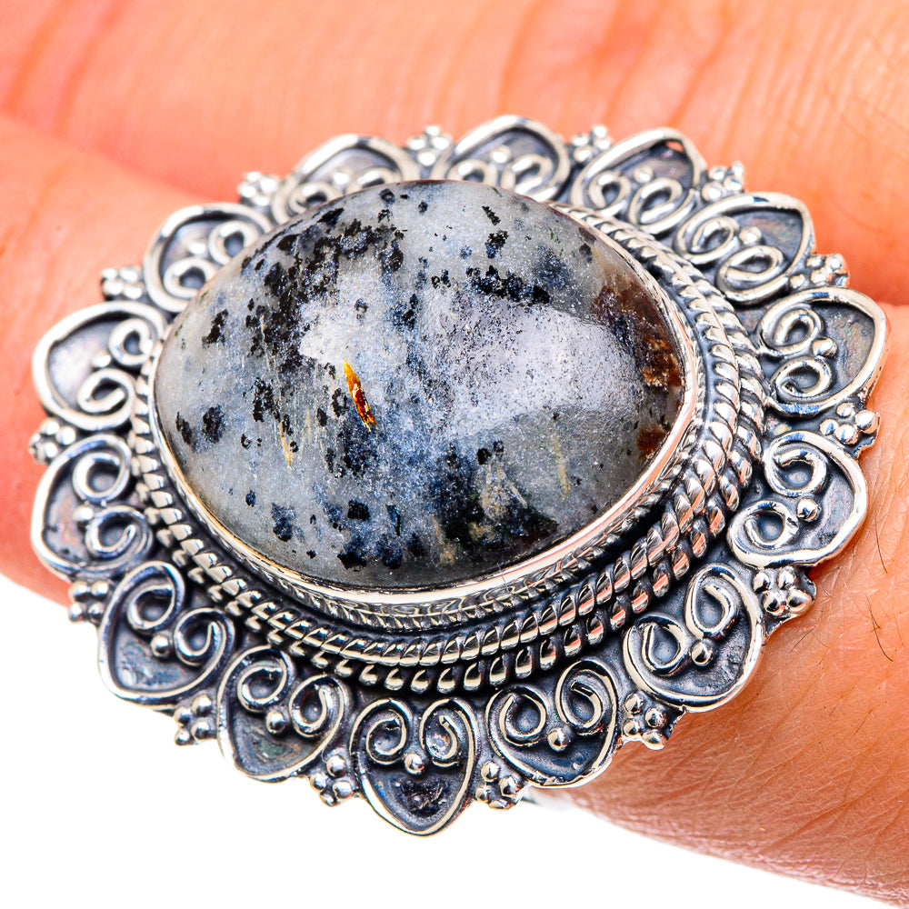 Astrophyllite Rings handcrafted by Anasilvercos - RING94474
