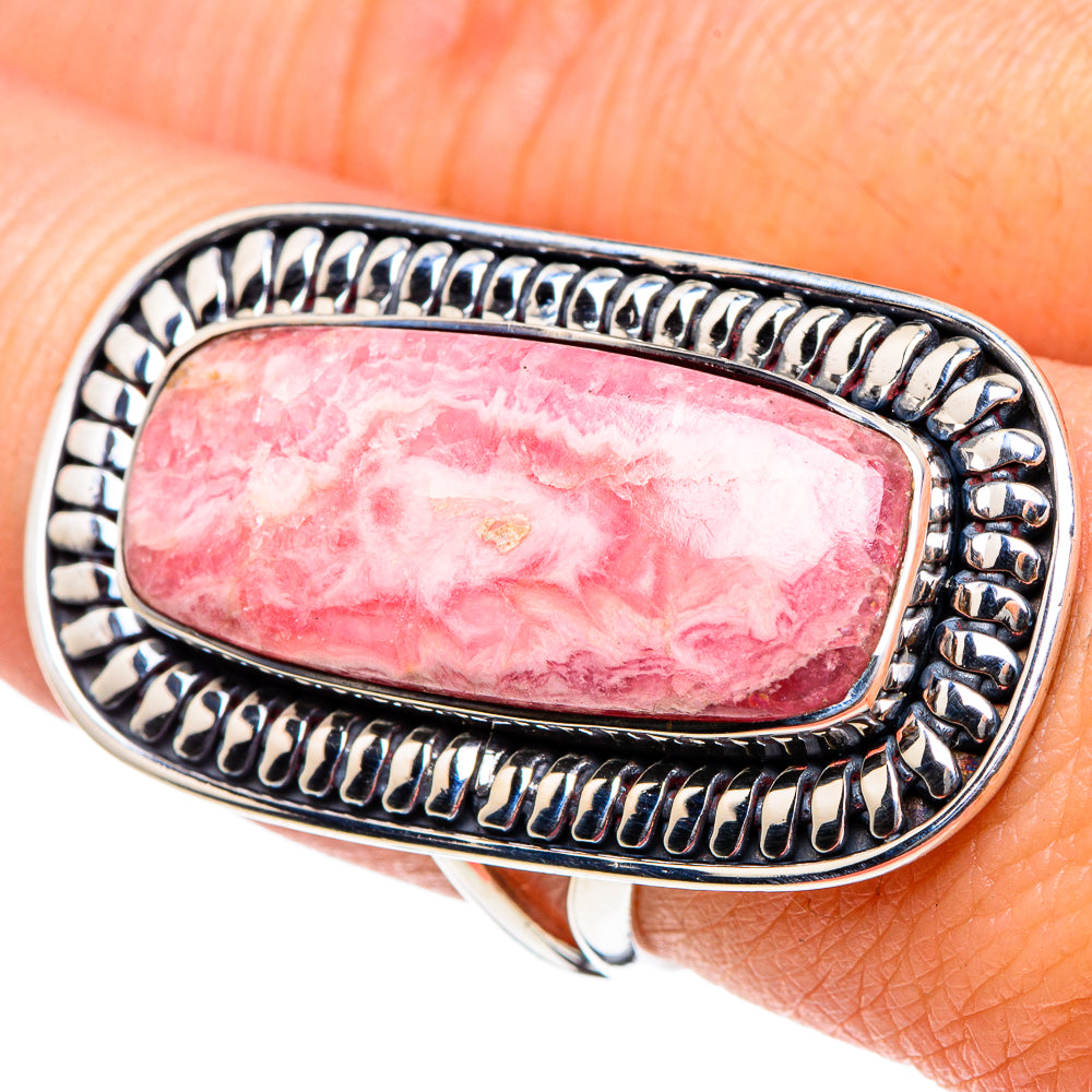 Rhodochrosite Rings handcrafted by Anasilvercos - RING94483
