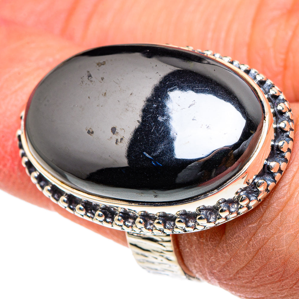 Hematite Rings handcrafted by Anasilvercos - RING94496