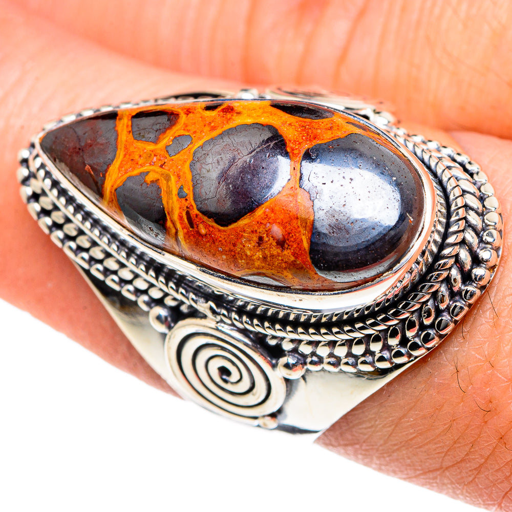 Bauxite Rings handcrafted by Anasilvercos - RING94514