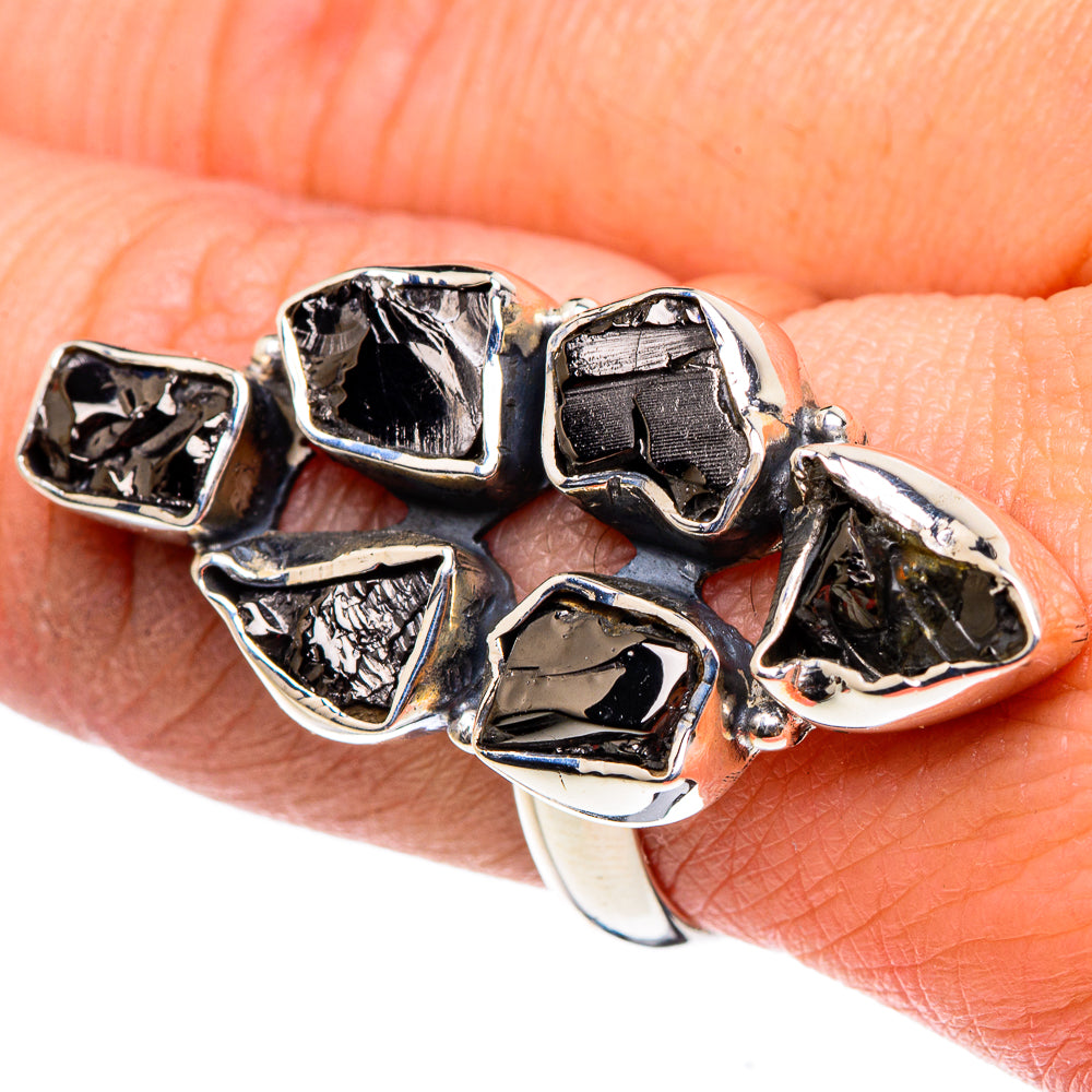 Black Tourmaline Rings handcrafted by Anasilvercos - RING94528