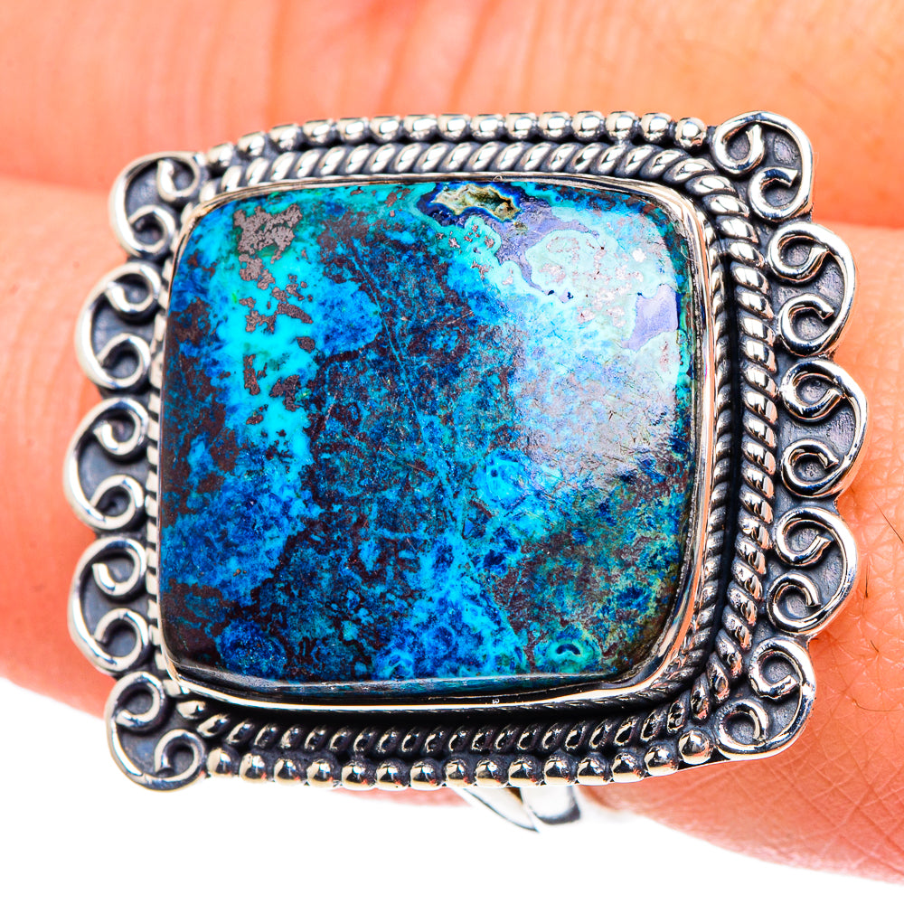 Shattuckite Rings handcrafted by Anasilvercos - RING94543