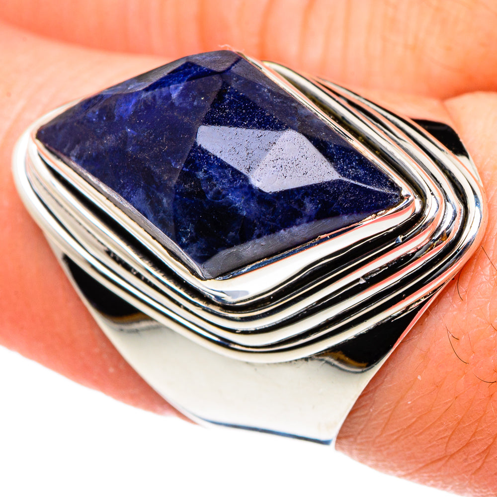 Sodalite Rings handcrafted by Anasilvercos - RING94550