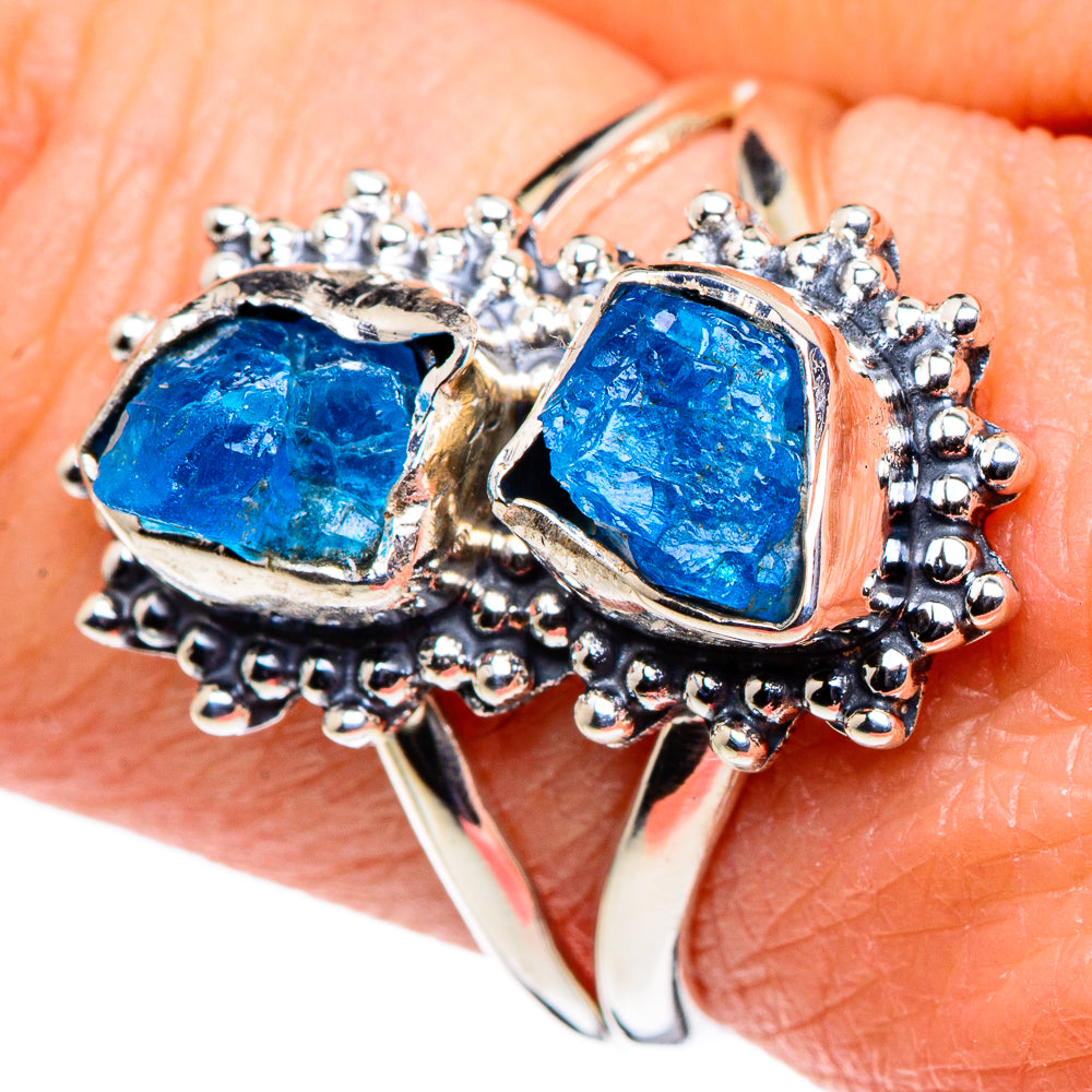Apatite Rings handcrafted by Anasilvercos - RING94552