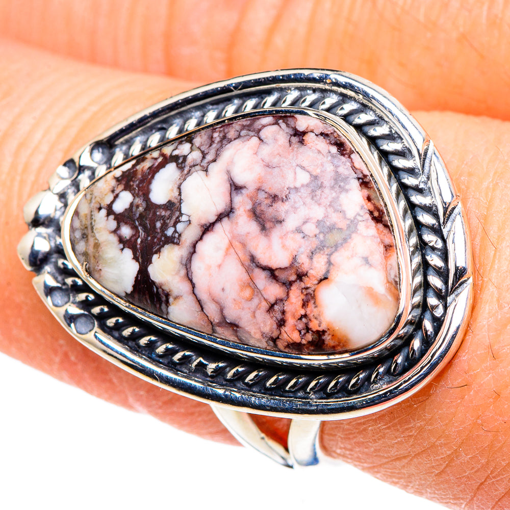 Wild Horse Jasper Rings handcrafted by Anasilvercos - RING94560