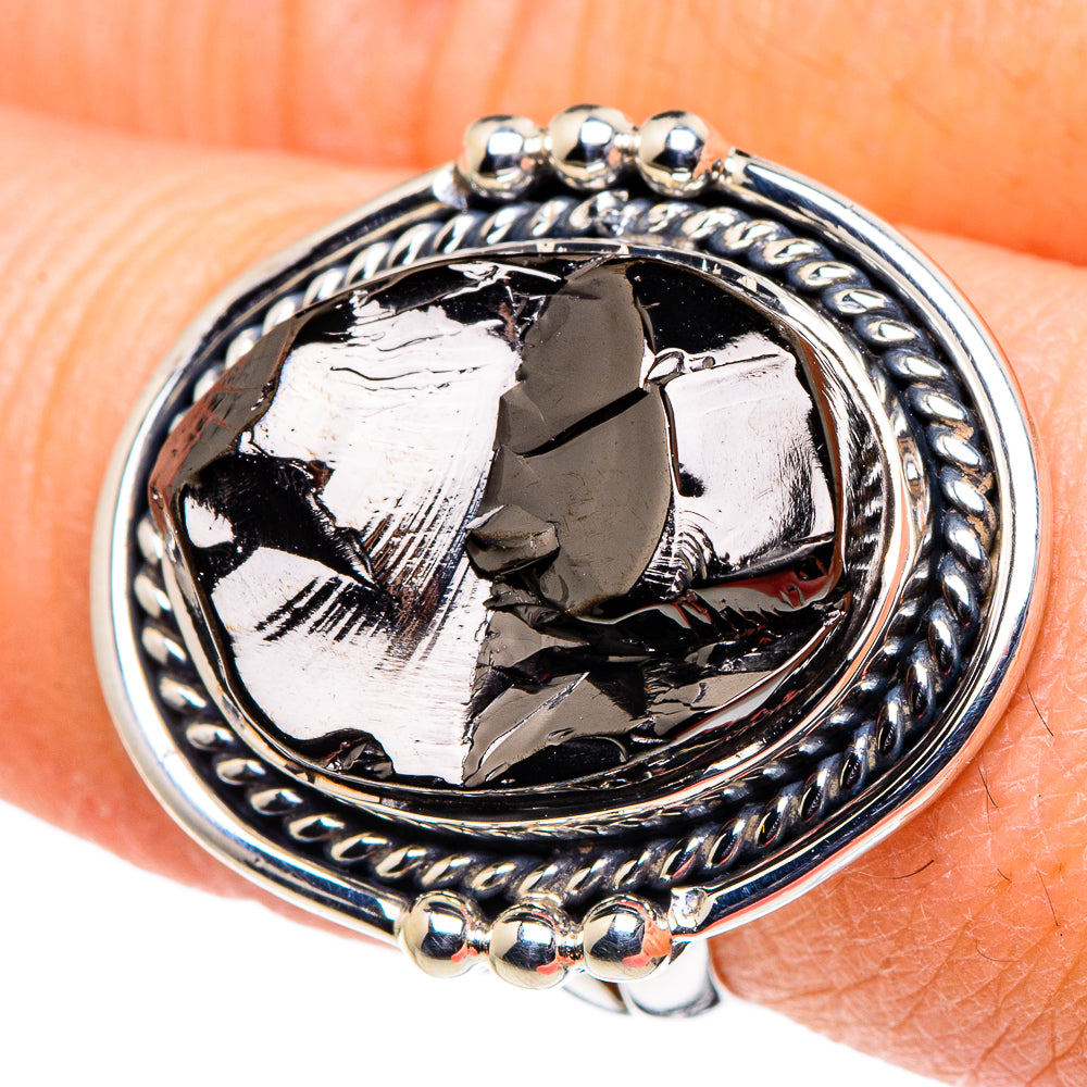 Shungite Rings handcrafted by Anasilvercos - RING94569