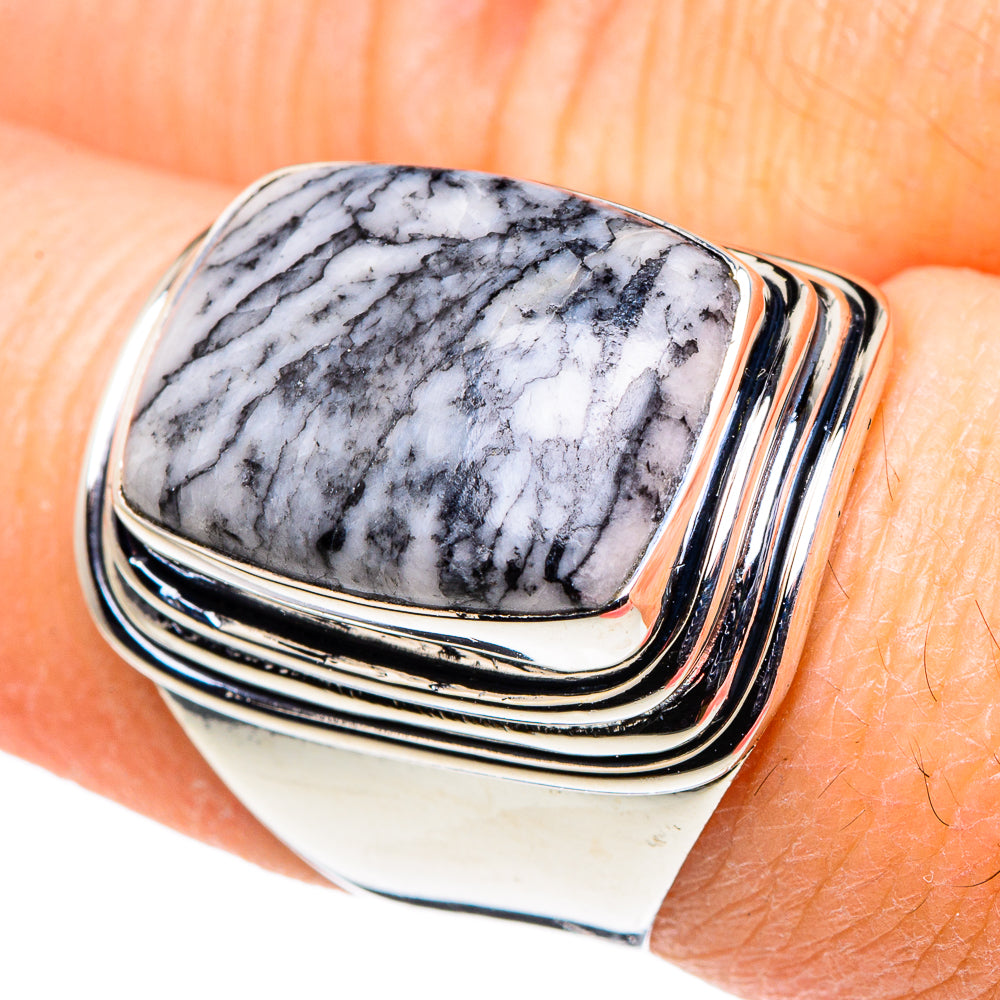 Pinolith Jasper Rings handcrafted by Anasilvercos - RING94570