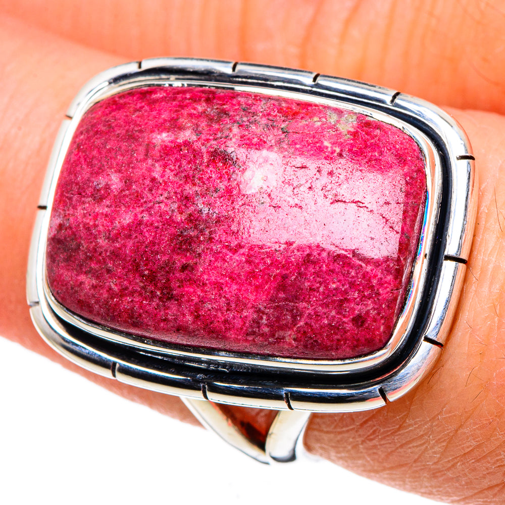 Thulite Rings handcrafted by Anasilvercos - RING94592