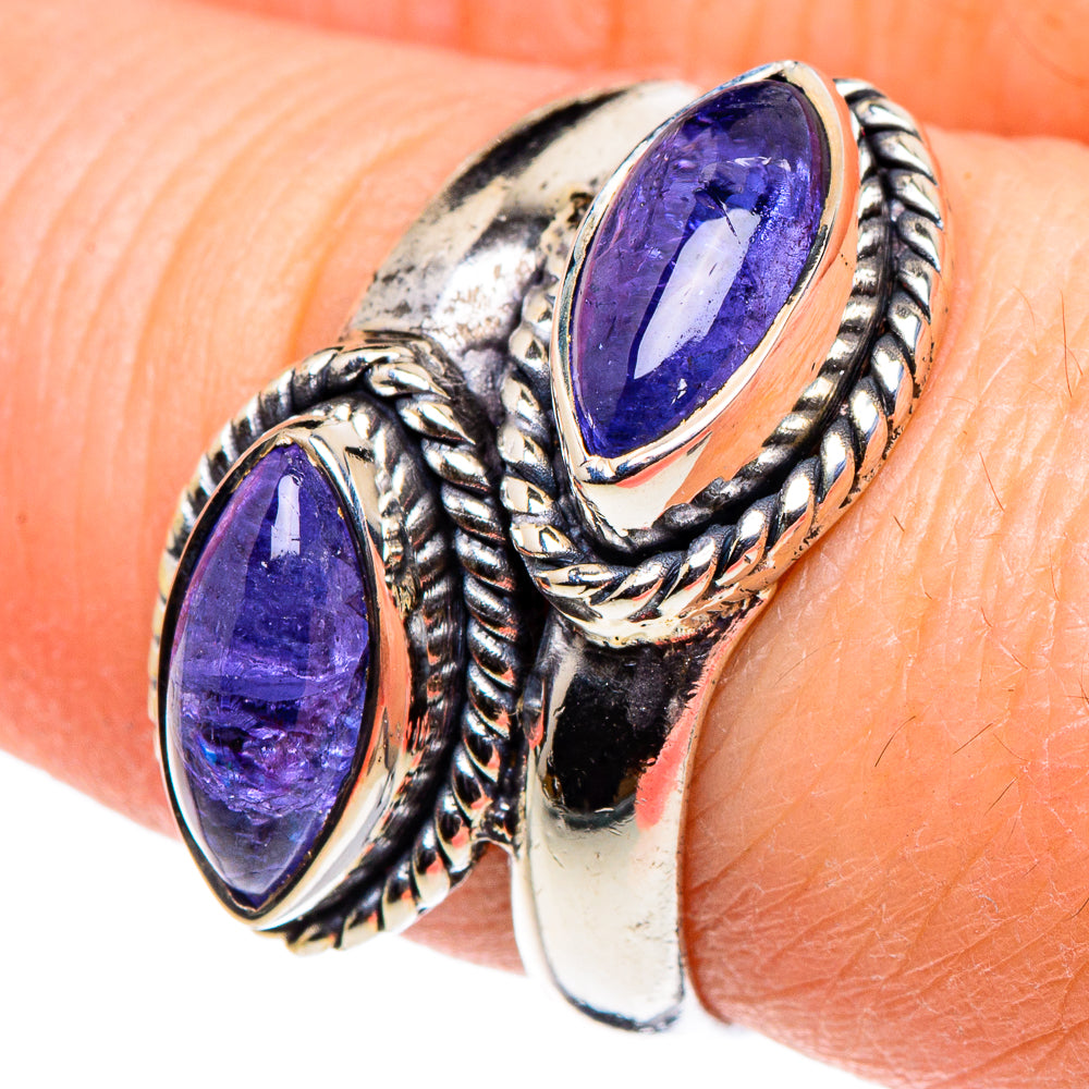 Tanzanite Rings handcrafted by Anasilvercos - RING94616
