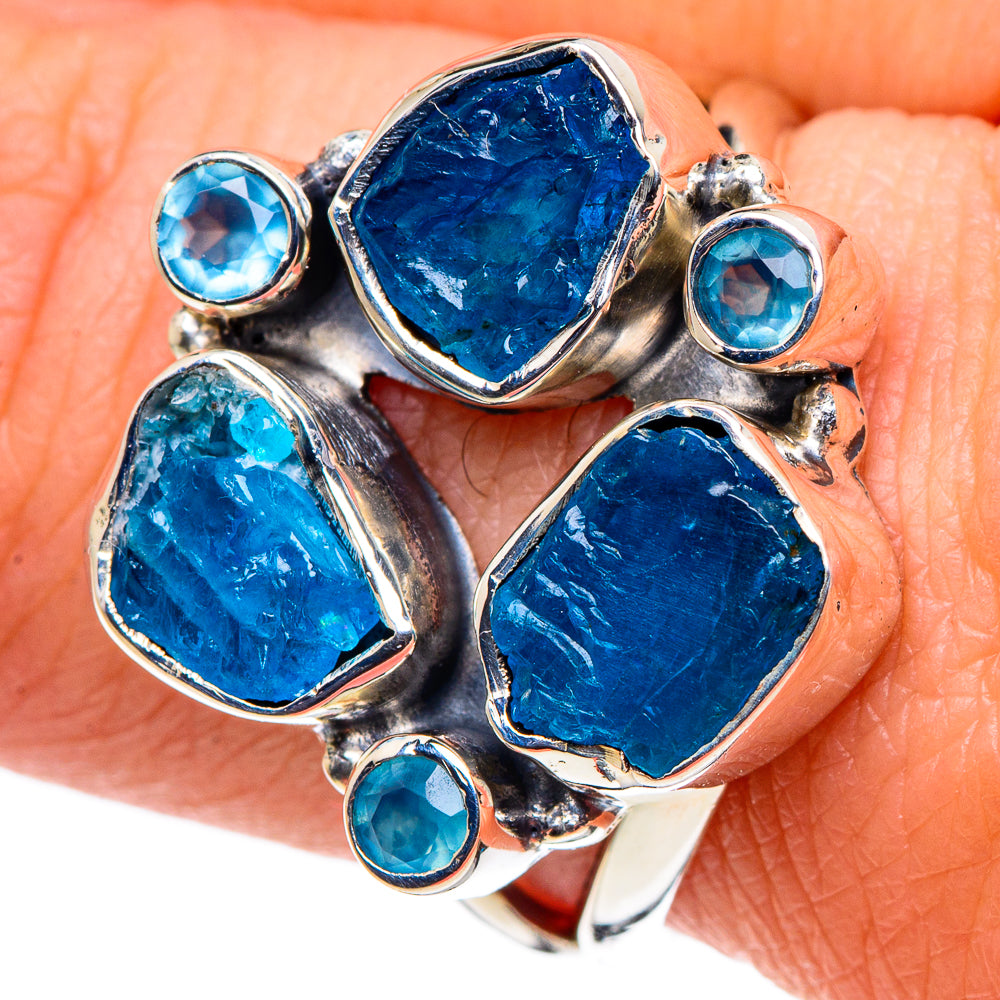 Apatite Rings handcrafted by Anasilvercos - RING94627