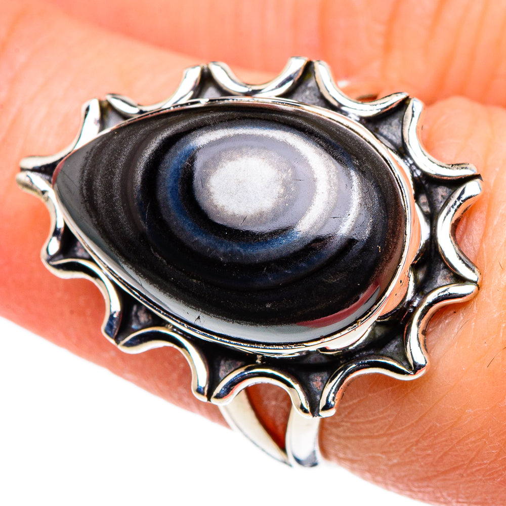 Psilomelane Rings handcrafted by Anasilvercos - RING94637