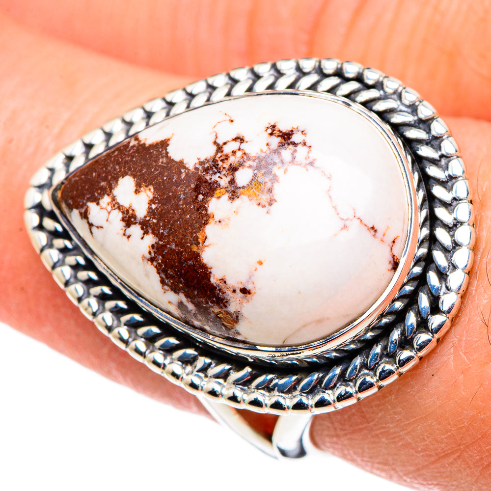 Wild Horse Jasper Rings handcrafted by Anasilvercos - RING94663