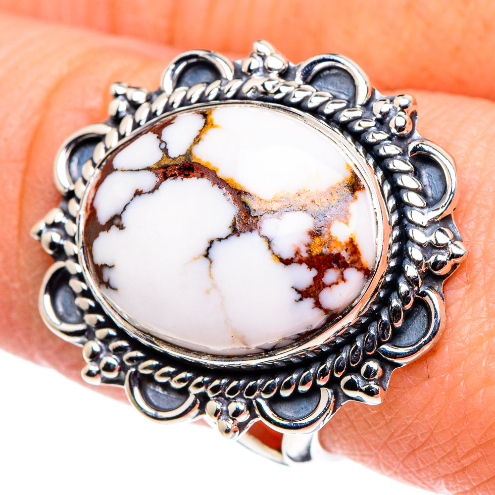 Wild Horse Jasper Rings handcrafted by Anasilvercos - RING94688