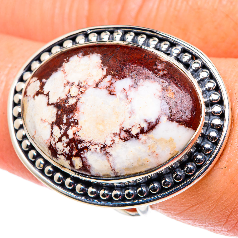 Wild Horse Jasper Rings handcrafted by Anasilvercos - RING94730