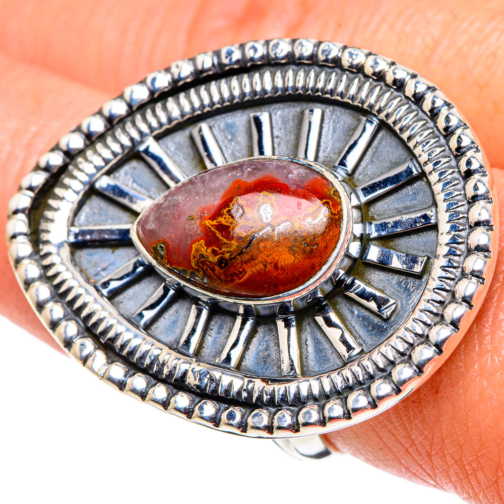 Ocean Jasper Rings handcrafted by Anasilvercos - RING94788