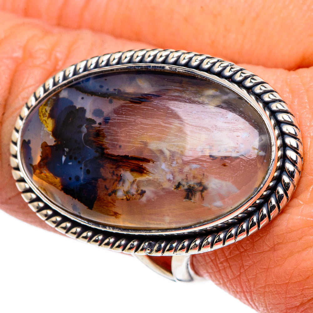 Montana Agate Rings handcrafted by Anasilvercos - RING94811