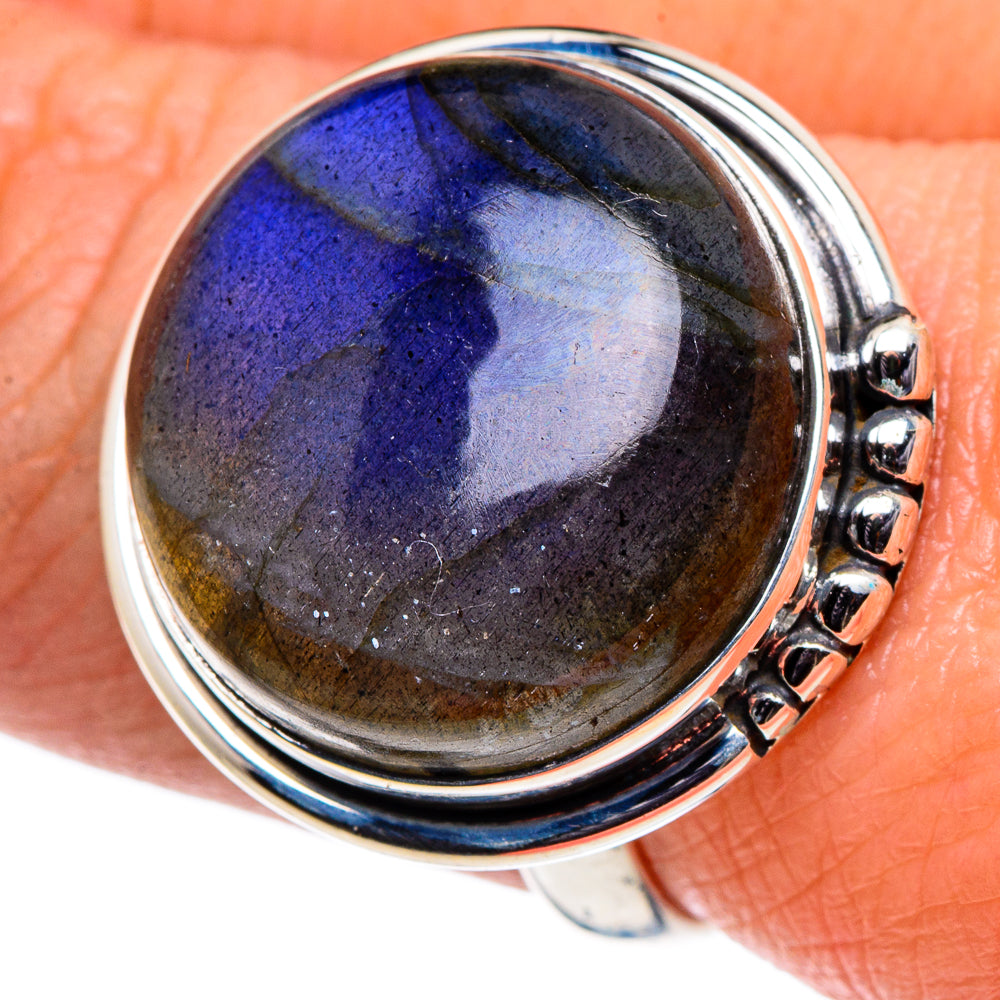 Labradorite Rings handcrafted by Anasilvercos - RING94820