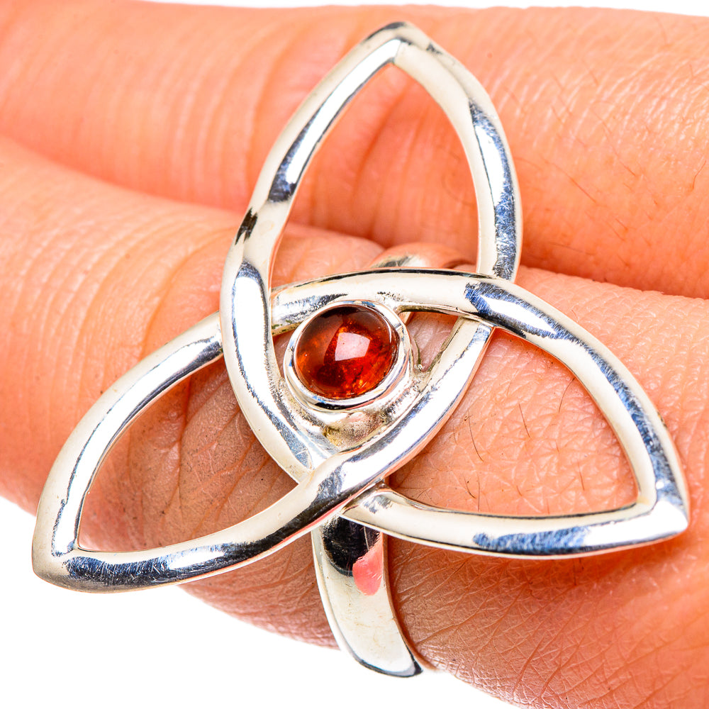 Garnet Rings handcrafted by Anasilvercos - RING94841