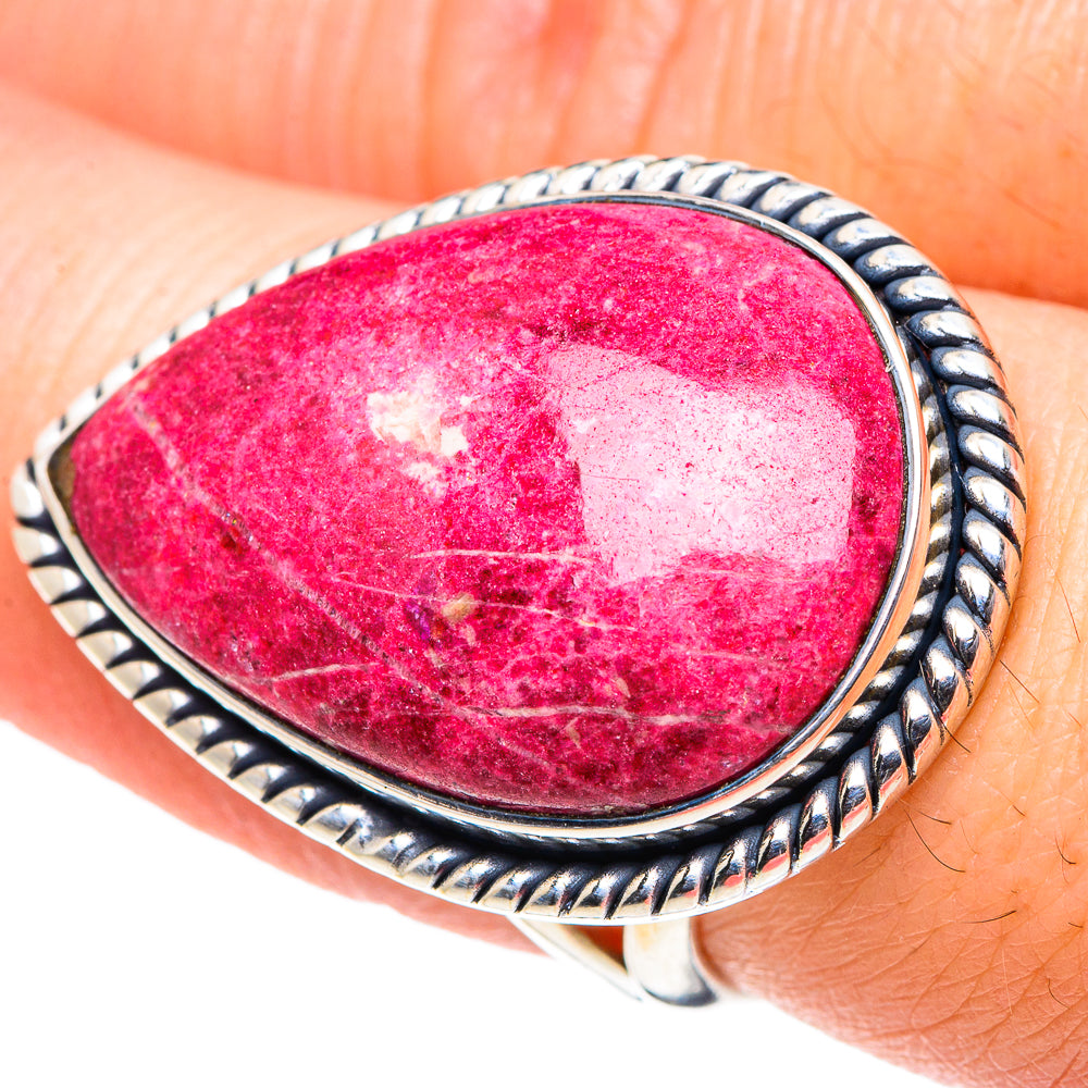 Thulite Rings handcrafted by Anasilvercos - RING94848