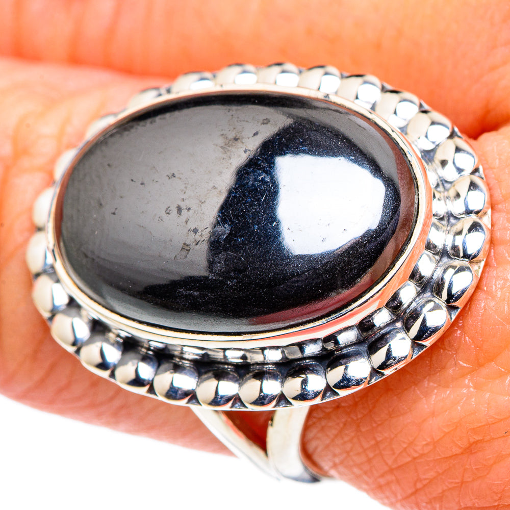 Hematite Rings handcrafted by Anasilvercos - RING94860