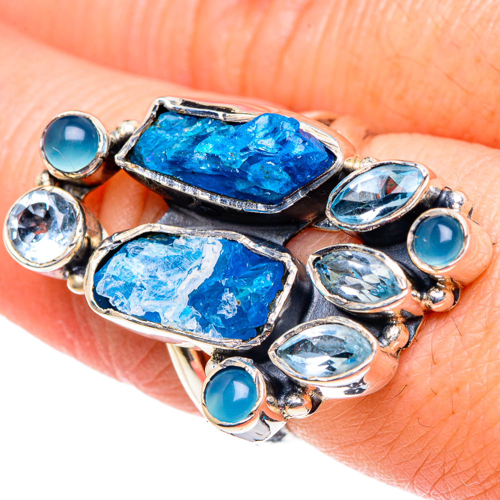 Apatite Rings handcrafted by Anasilvercos - RING94864