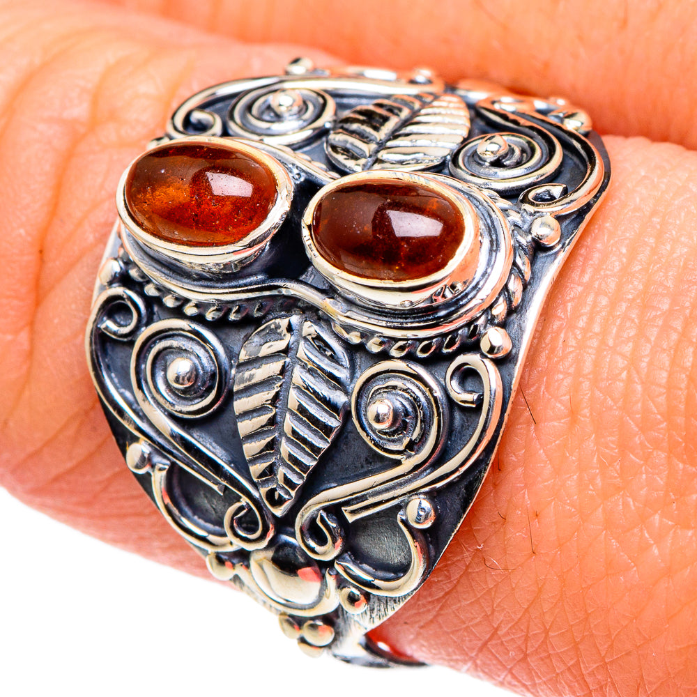 Carnelian Rings handcrafted by Anasilvercos - RING94902