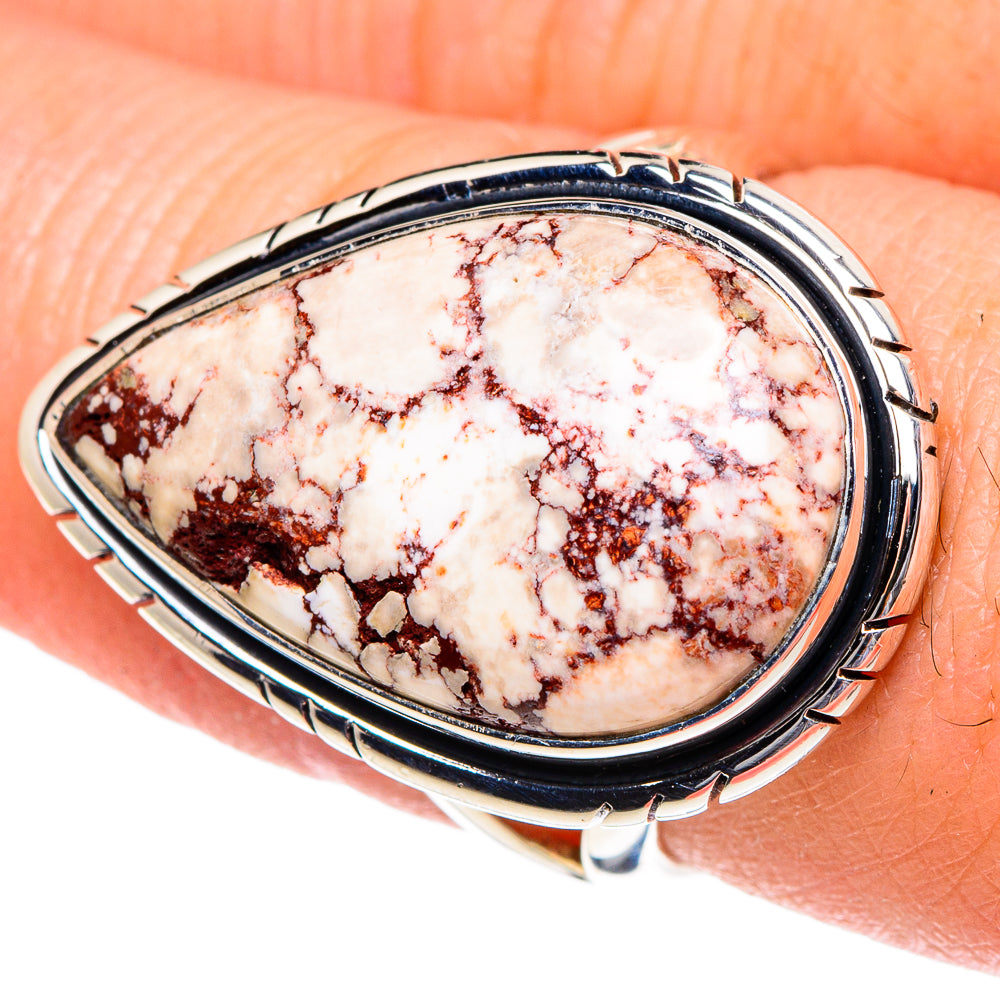 Wild Horse Jasper Rings handcrafted by Anasilvercos - RING94926