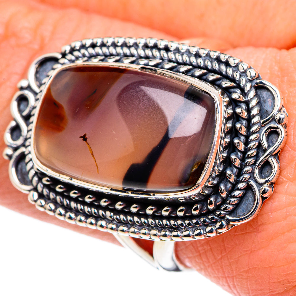 Montana Agate Rings handcrafted by Anasilvercos - RING94934