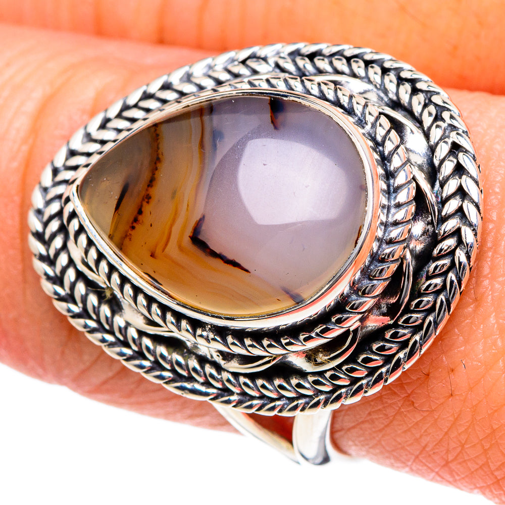 Montana Agate Rings handcrafted by Anasilvercos - RING94935