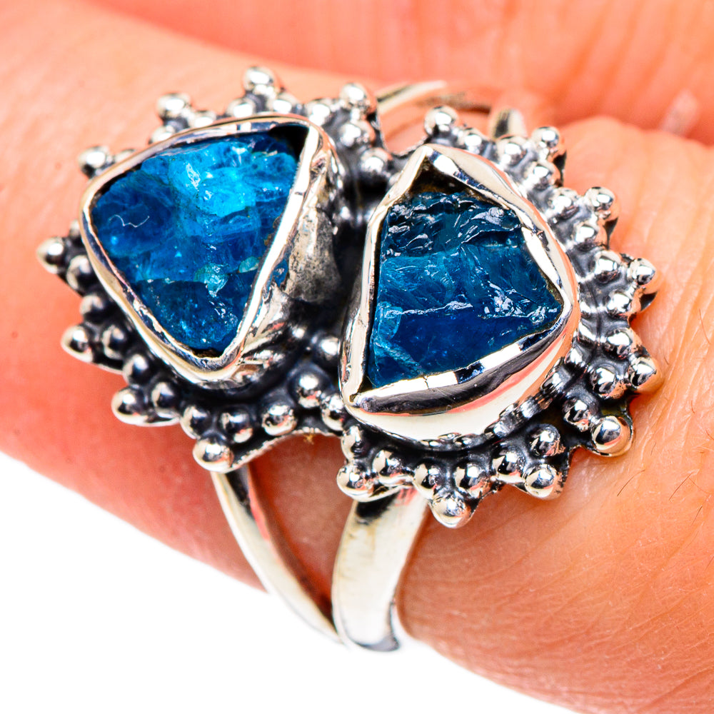 Apatite Rings handcrafted by Anasilvercos - RING94964