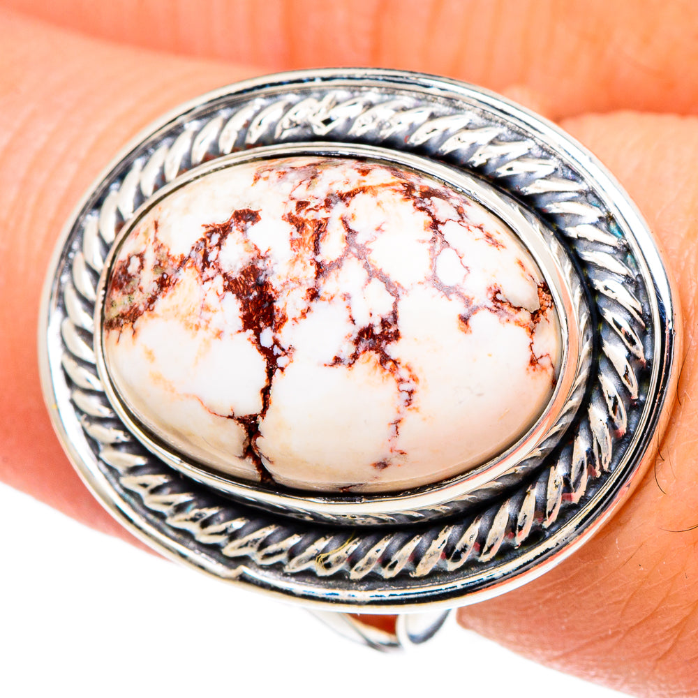 Wild Horse Jasper Rings handcrafted by Anasilvercos - RING94968