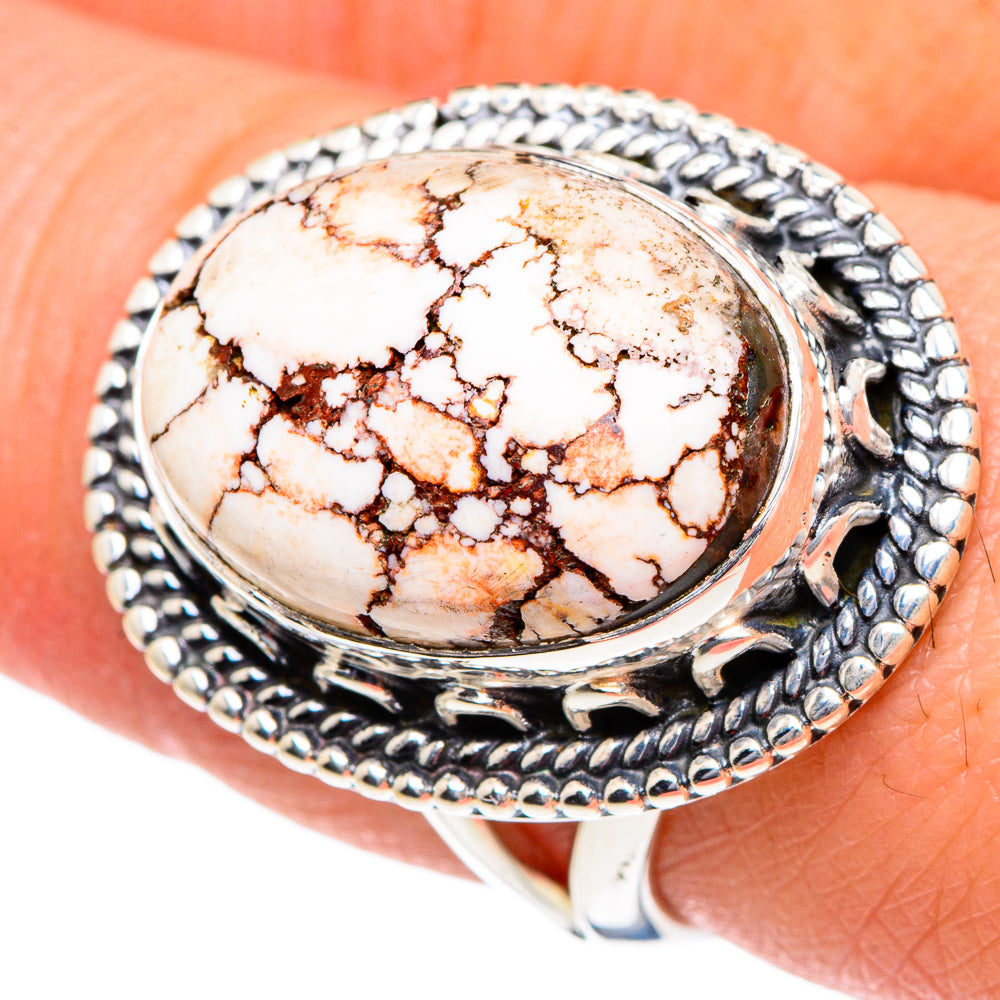 Wild Horse Jasper Rings handcrafted by Anasilvercos - RING94979