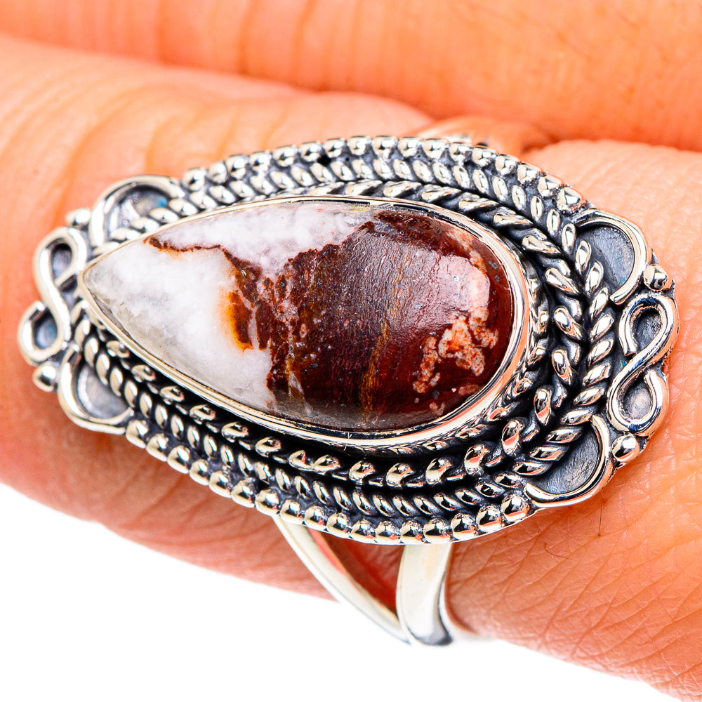 Wild Horse Jasper Rings handcrafted by Anasilvercos - RING94991
