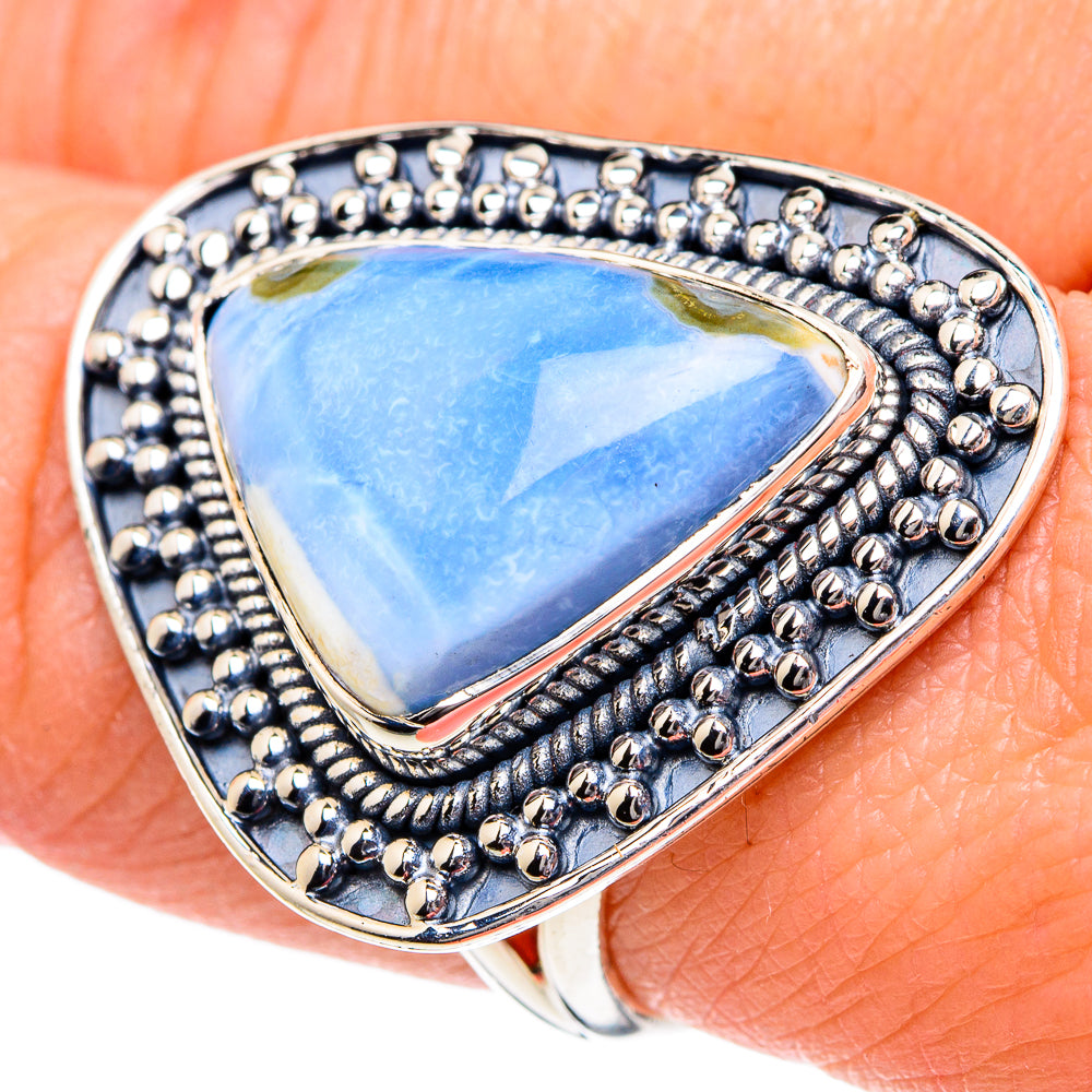 Owyhee Opal Rings handcrafted by Anasilvercos - RING95071