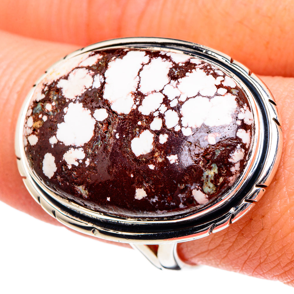 Wild Horse Jasper Rings handcrafted by Anasilvercos - RING95092