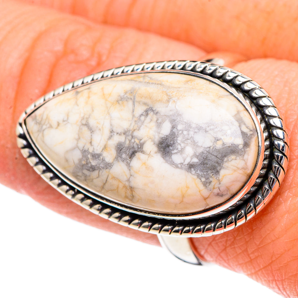 Wild Horse Jasper Rings handcrafted by Anasilvercos - RING95110
