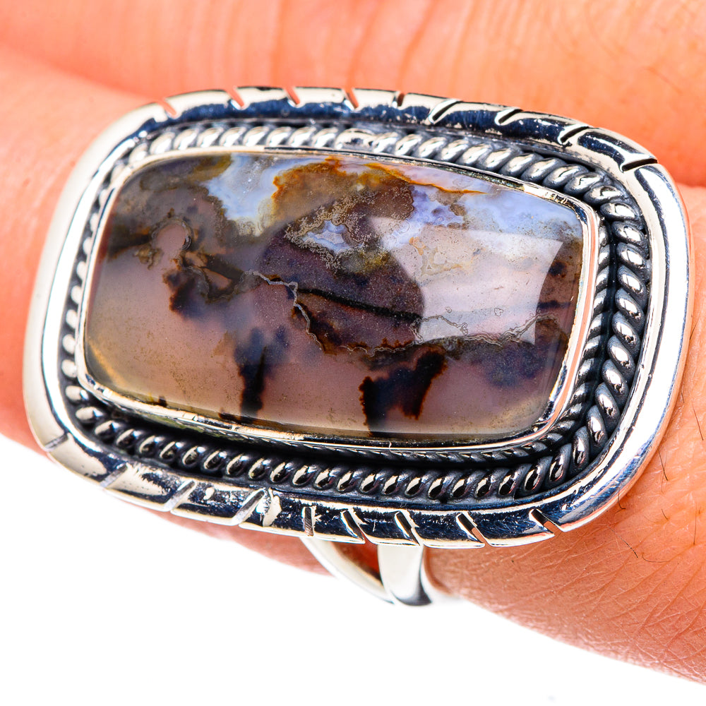 Montana Agate Rings handcrafted by Anasilvercos - RING95138