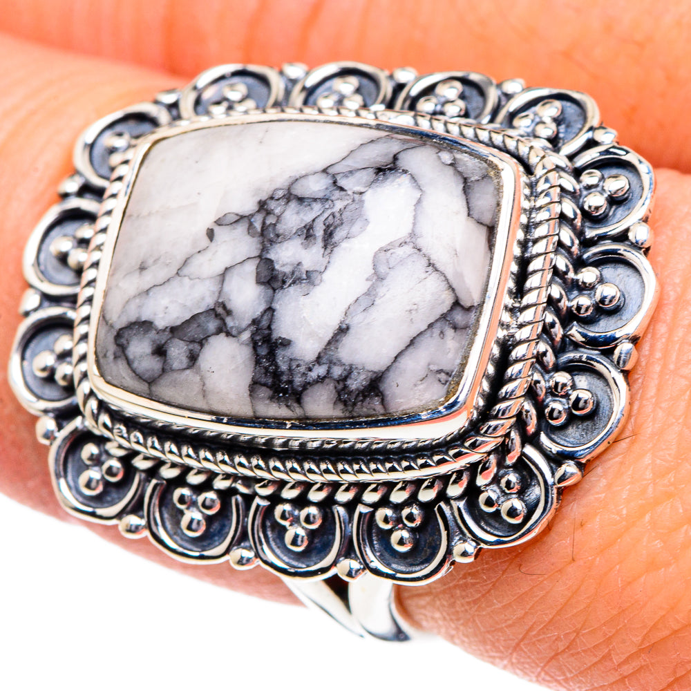 Pinolith Jasper Rings handcrafted by Anasilvercos - RING95157