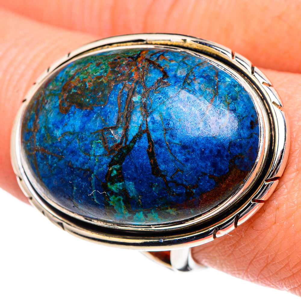 Shattuckite Rings handcrafted by Anasilvercos - RING95167