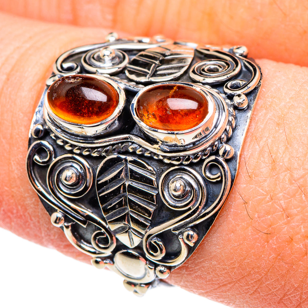 Carnelian Rings handcrafted by Anasilvercos - RING95193