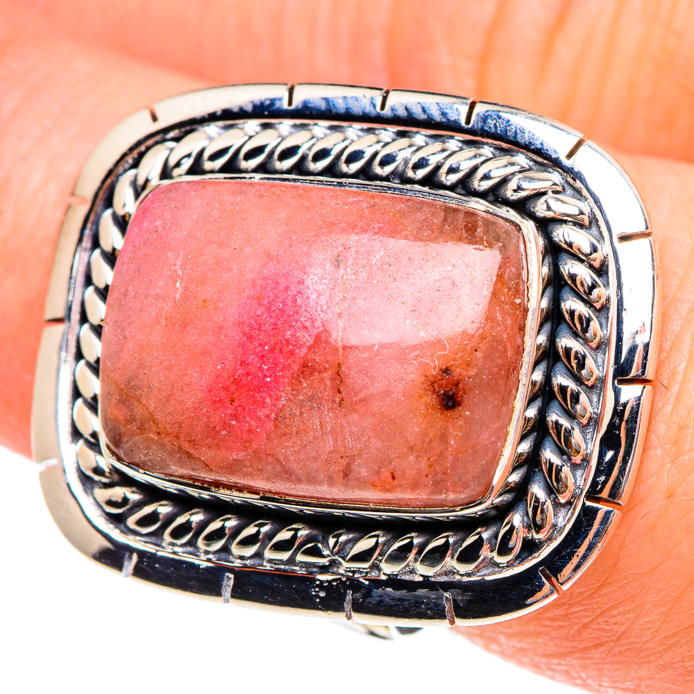 Thulite Rings handcrafted by Anasilvercos - RING95196